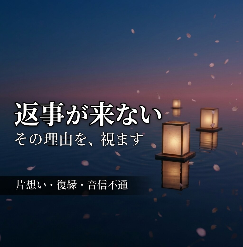 霊視×古神道｜あの人の本音と心の温度視ます 【詳細不要】片想い・復縁・音信不通・複雑恋愛｜霊視×古神道 イメージ1