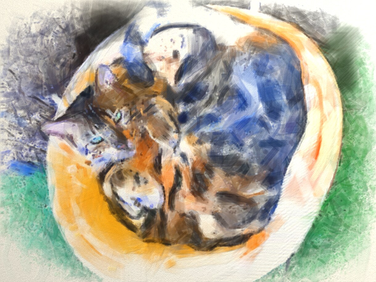 修正無料！写真を味のある絵画風に加工します 販促物などのちょっとした挿絵など用途色々！ イメージ4