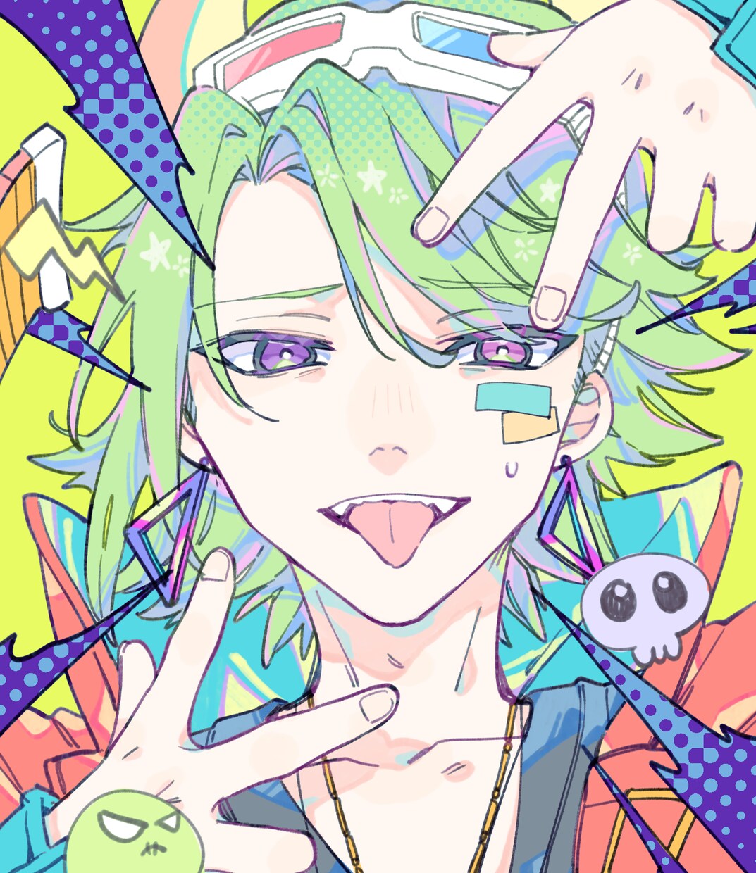超カラフル★POPで可愛いアイコン描きます 鮮やかで目を引くイラストを描きます イメージ5