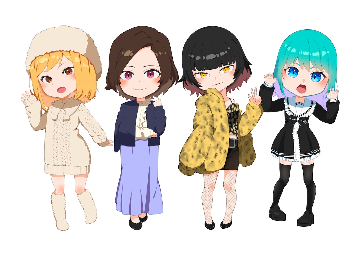 あると便利！な似顔絵作成いたします 依頼後、すぐに制作可能！ずは気軽にご相談ください♪ イメージ2