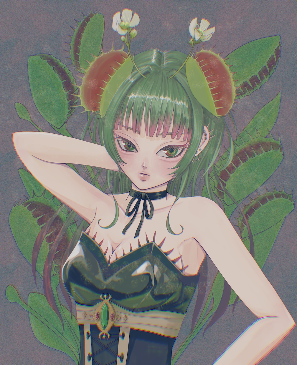 女の子のイラスト・アイコン描きます 可愛いだけじゃない、少し毒気のあるイラストをお届け！ イメージ5