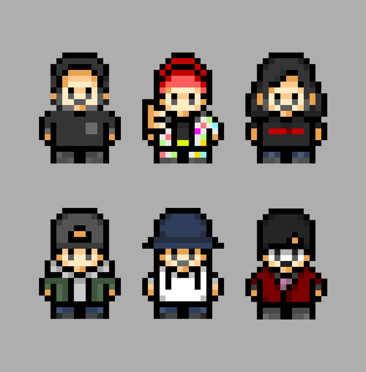 ゲームキャラ風のドット絵のお2人を描きます ちょっと個性的な結婚式などに♡ イメージ4