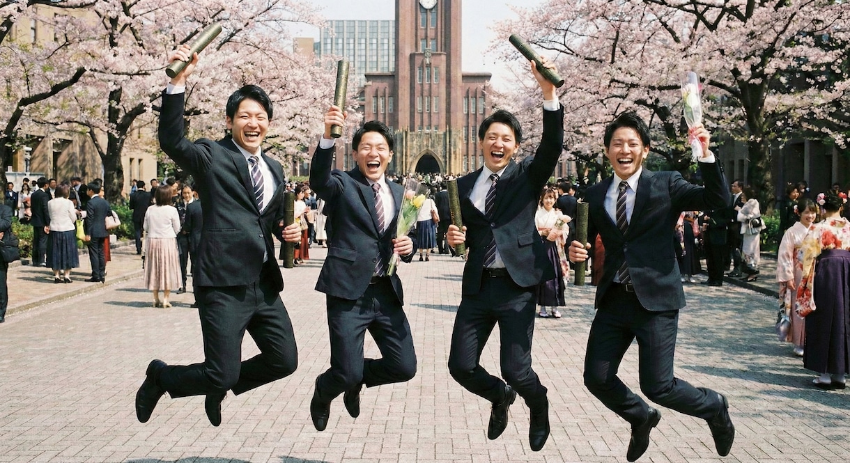 大学卒業式当日 出張撮影5人まで2万円ます 【駒沢大学専用】卒業式当日写真一人4000円（5人の場合） イメージ5
