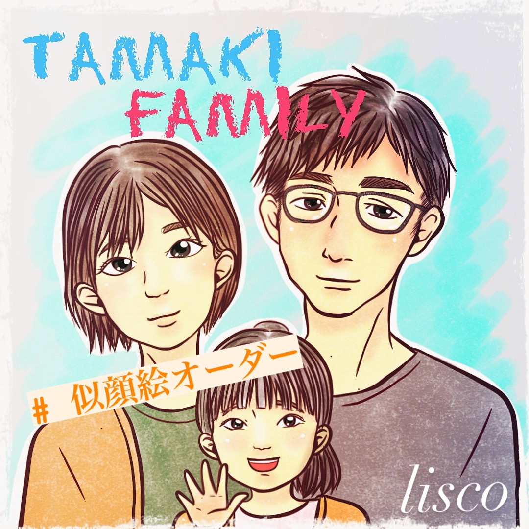 お祝いや記念日に☆似顔絵制作いたします 誇張しすぎないけれど、特徴を捉えた世界に1つだけの贈り物 イメージ3