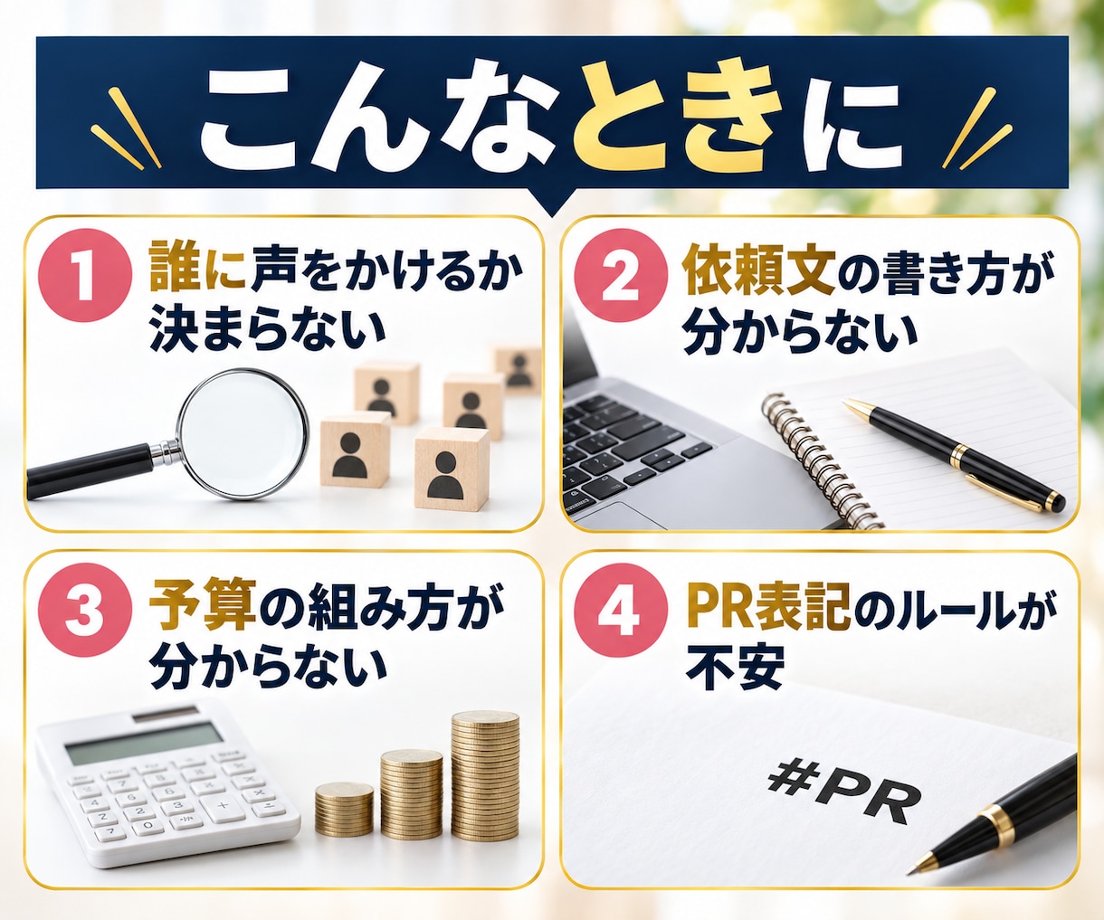 インフルエンサー施策の相談にのります はじめてのPR施策｜3日間チャットで何度でも相談 イメージ2