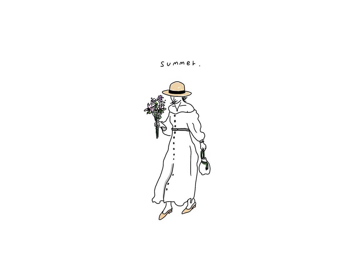 スナップ風でオシャレなイラストを描きます ファッション好きな方にオススメ イメージ5