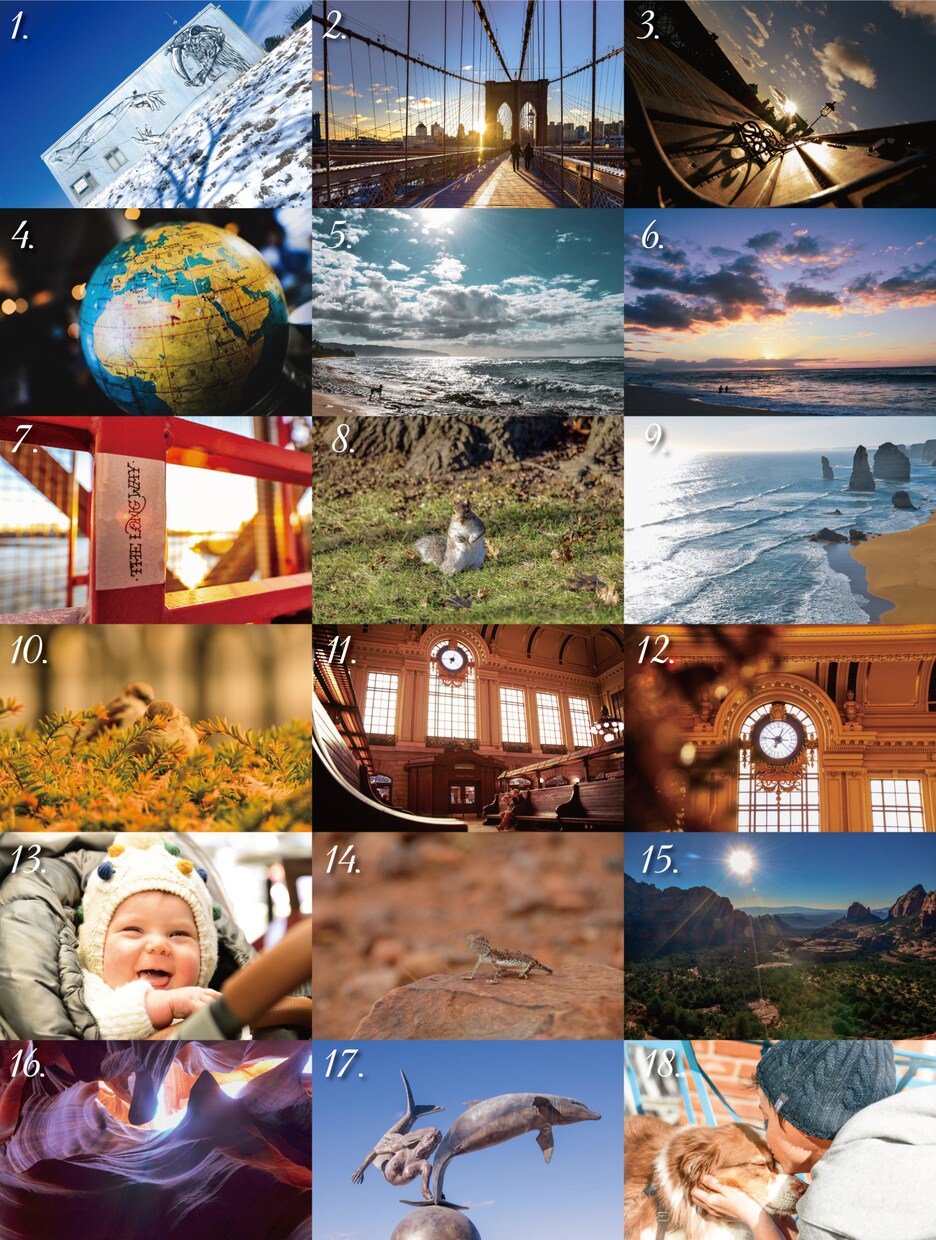愛に溢れた絵葉書を届けます 世界で撮影した写真をオリジナルポストカードにしてお届けします イメージ2