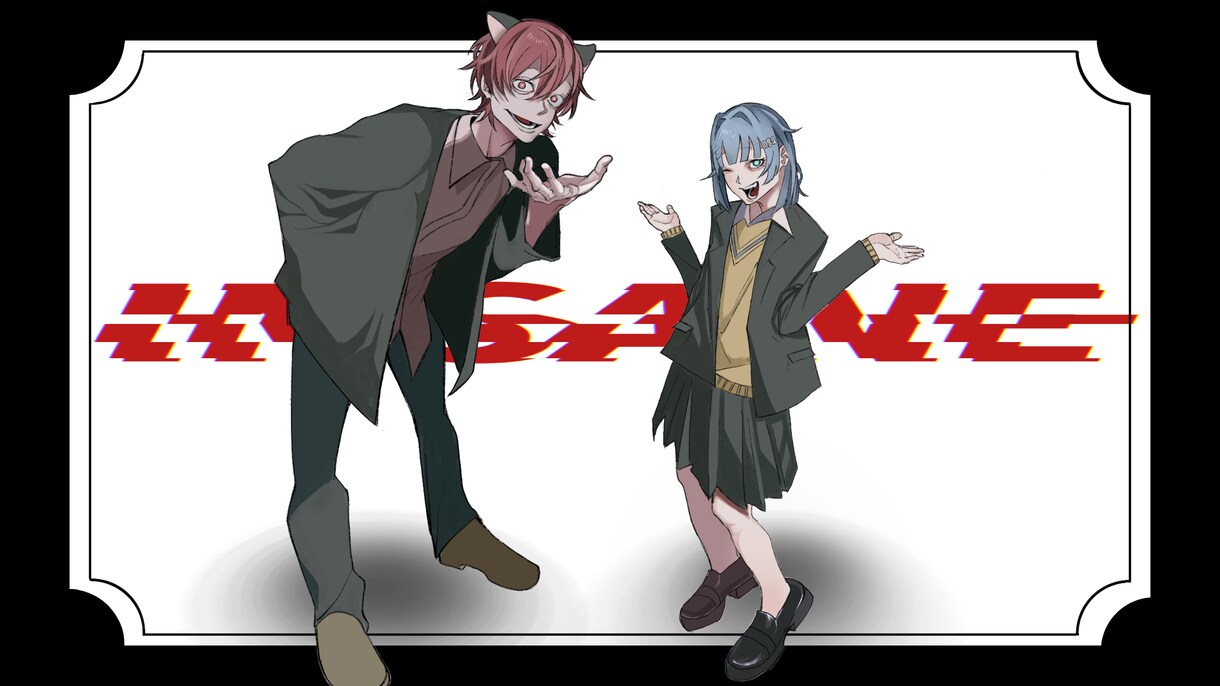 歌ってみたなどmvをイラスト制作から全て行います ボカロ.歌みた.オリ曲 全て承ります！ イメージ3