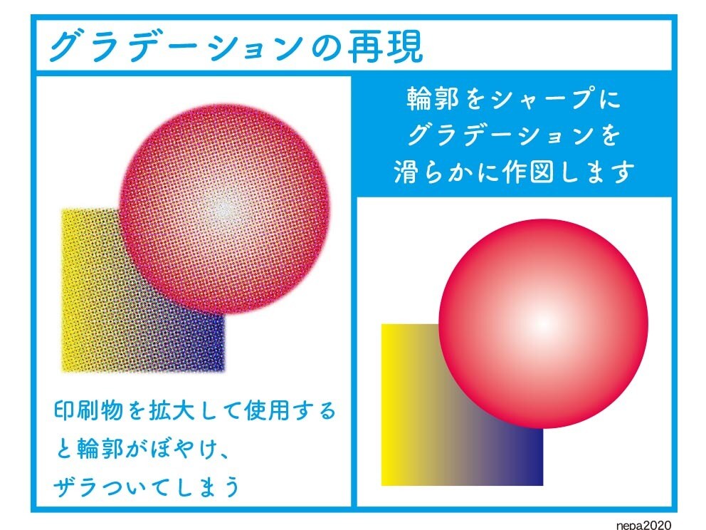 お手持ちのロゴマークや図形などをトレースします かすれ、ぼやけたロゴマークや図をくっきりシャープに イメージ3