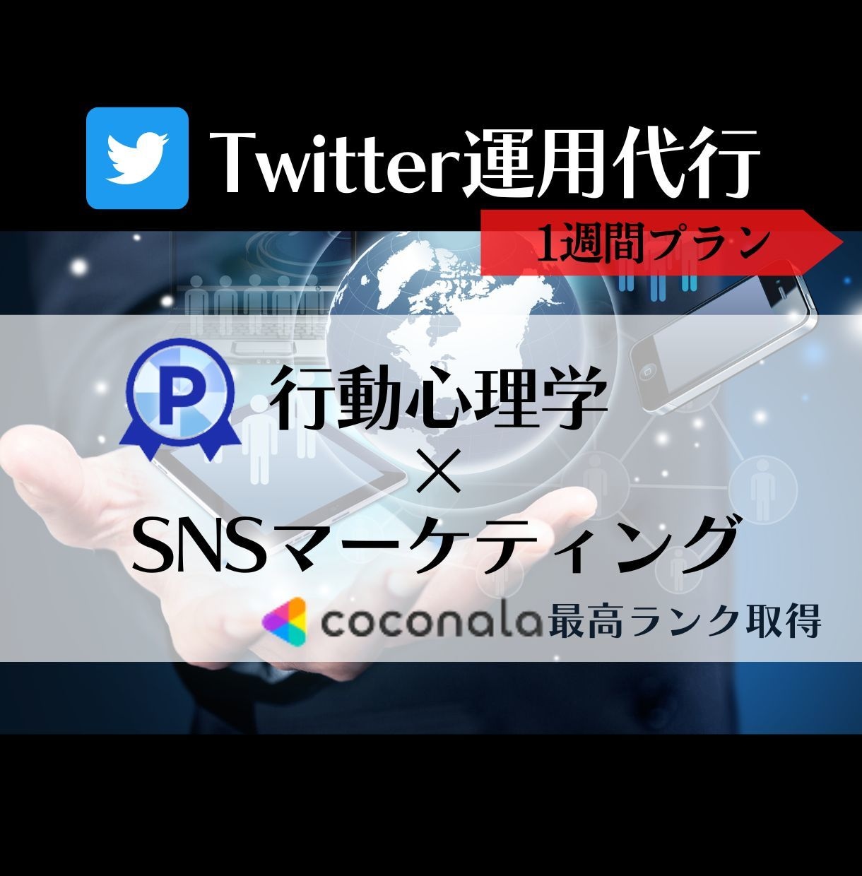 お試し１週間◆Twitter運用代行します 業者と思わせない！運用立ち上げサポートあり！ イメージ1
