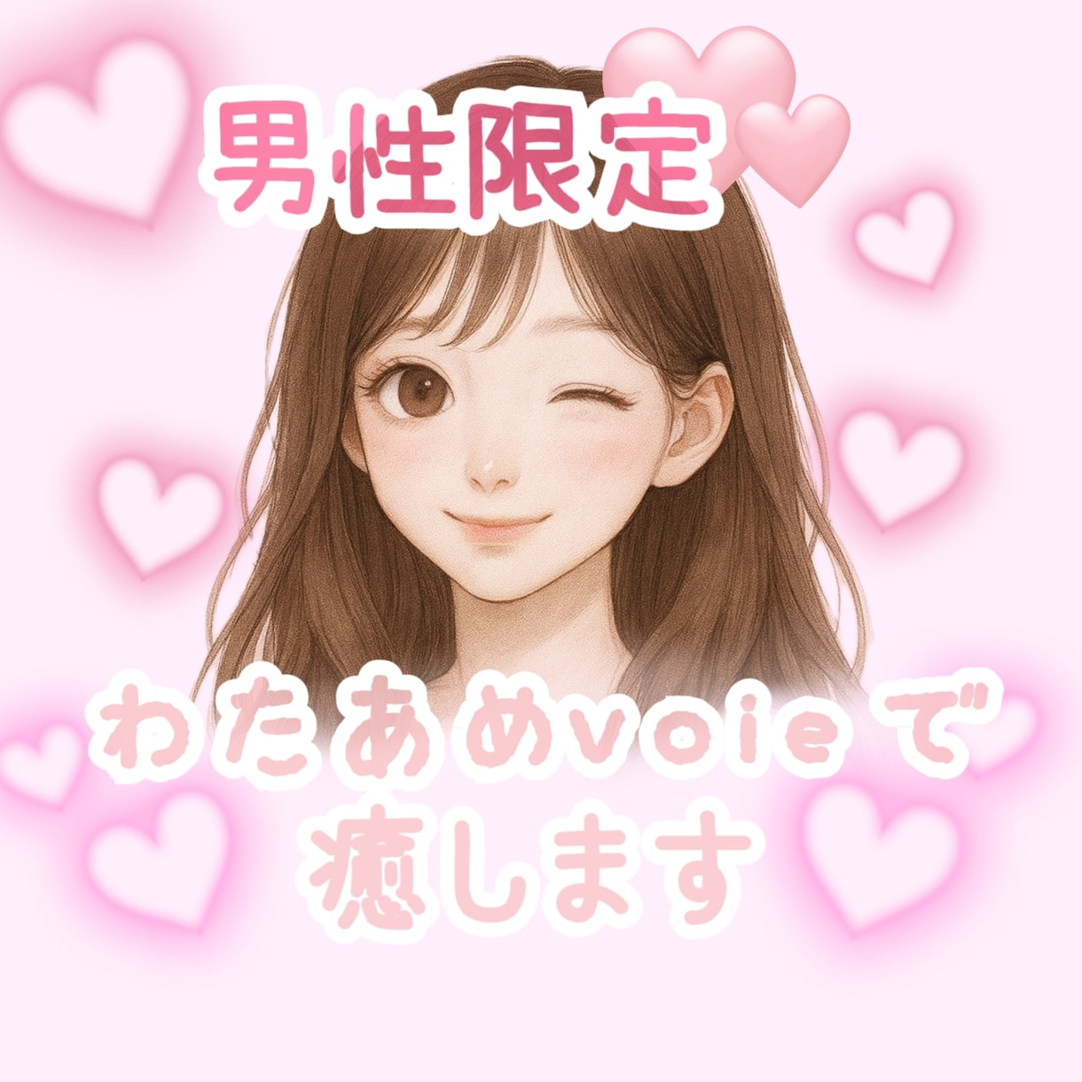 男性限定❤︎優しく楽しく癒します 甘えてもいいよ♡会話練習などにもどうぞ♬⟡.· イメージ1