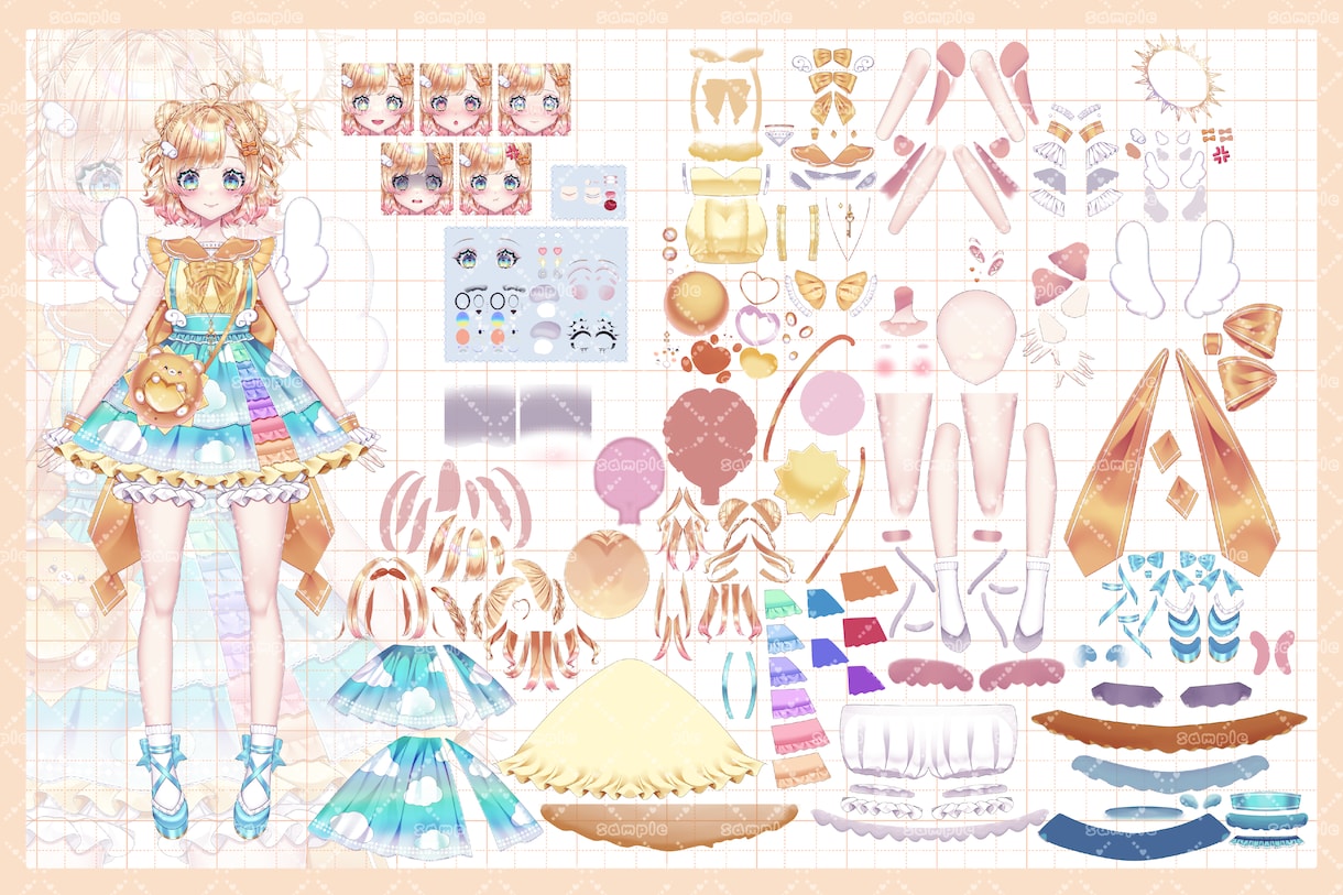 可愛いイラストお届けします 細部までこだわった可愛いイラストをお描きします！ イメージ6