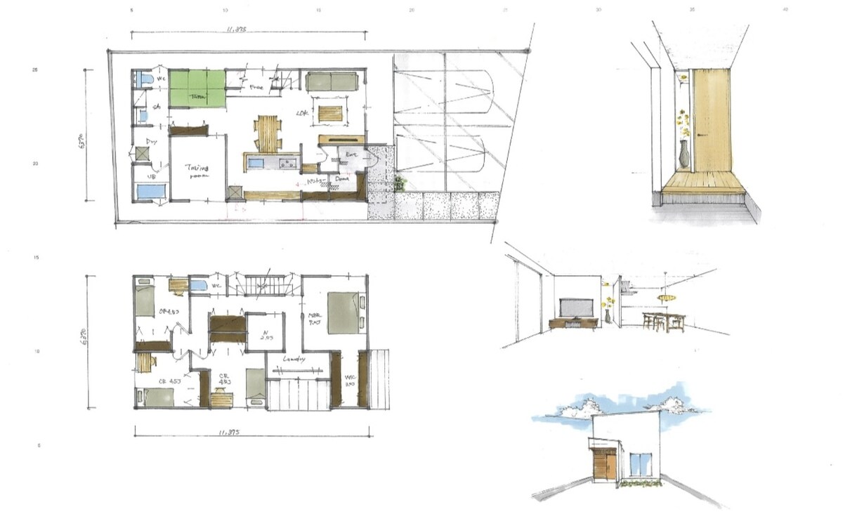 一級建築士がそのまま建てられるプランをご提案します ＊デザイン、構造、性能、納まり…全てを考慮してプランします！ イメージ7