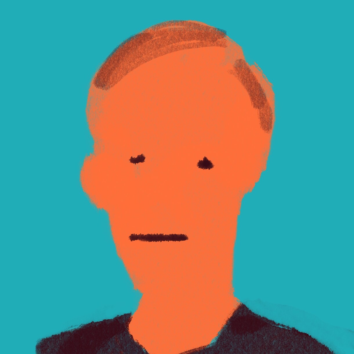 SNSアイコン用の似顔絵描きます 古い印刷物のような色彩で、一味違うアイコンに。 イメージ6