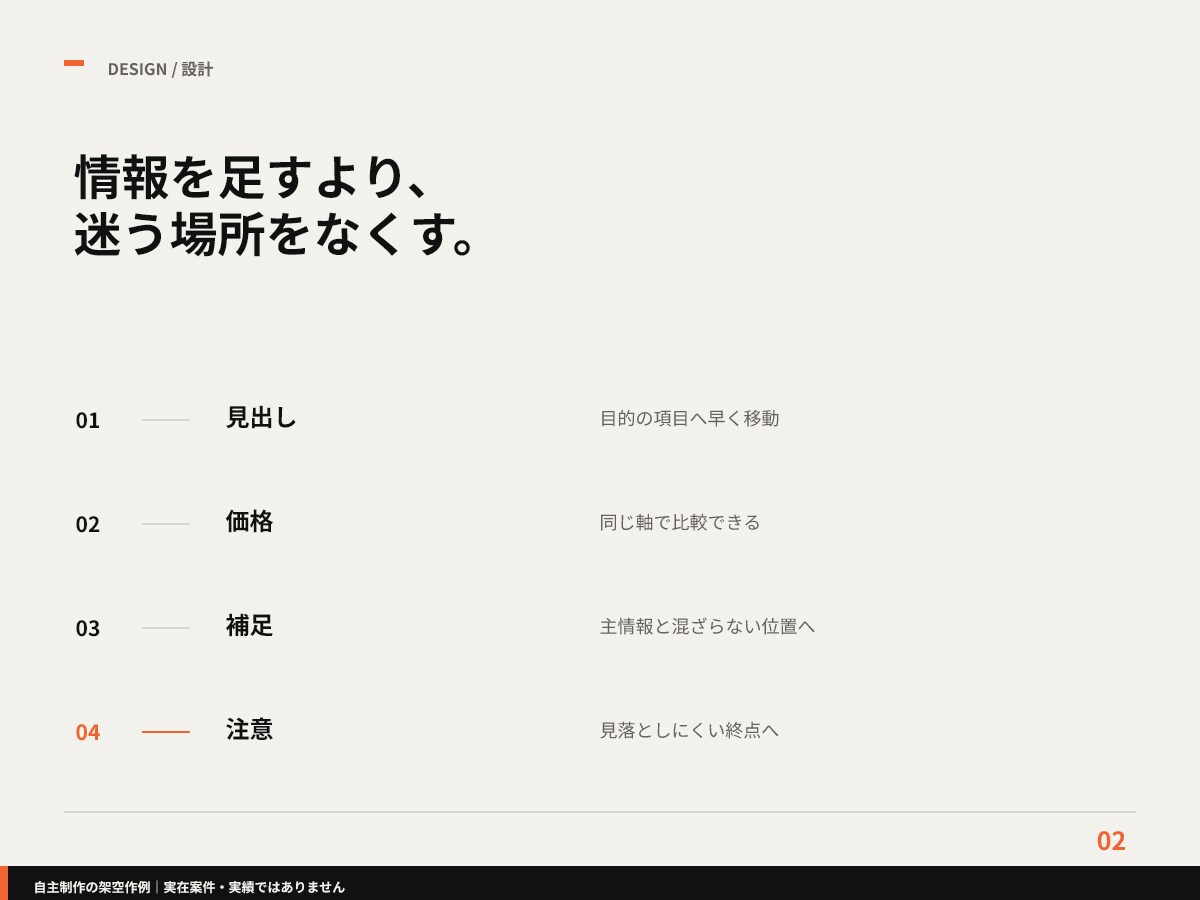 A4料金表・メニューを見やすく整えます 文章と価格を支給するだけ。印刷PDFとPNGで納品 イメージ2