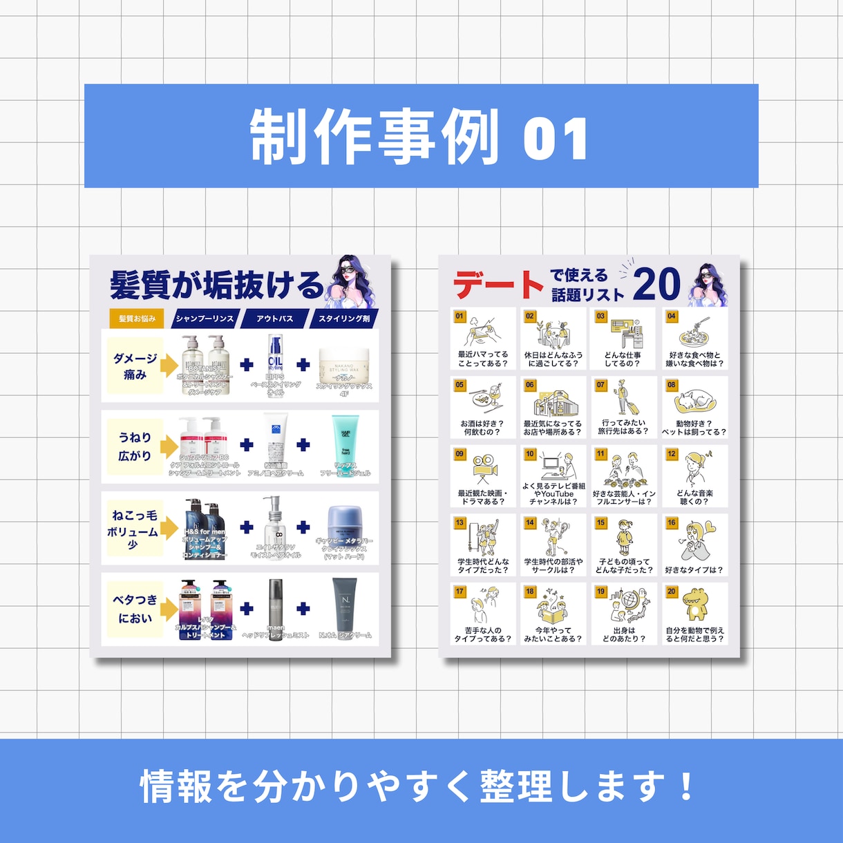 文章から"わかりやすく伝わる図解"を作成します ブログ図解・X図解・コンテンツ図解お任せください！ イメージ2
