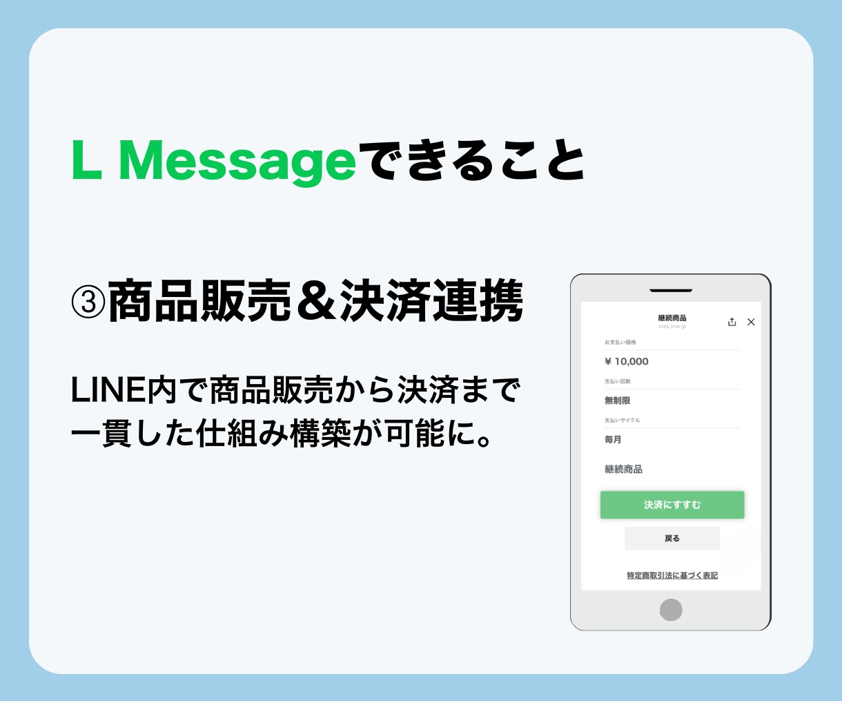 LINE構築とL Messege導入いたします LINEの利用が増えて、お客様満足度が上がります！！ イメージ5