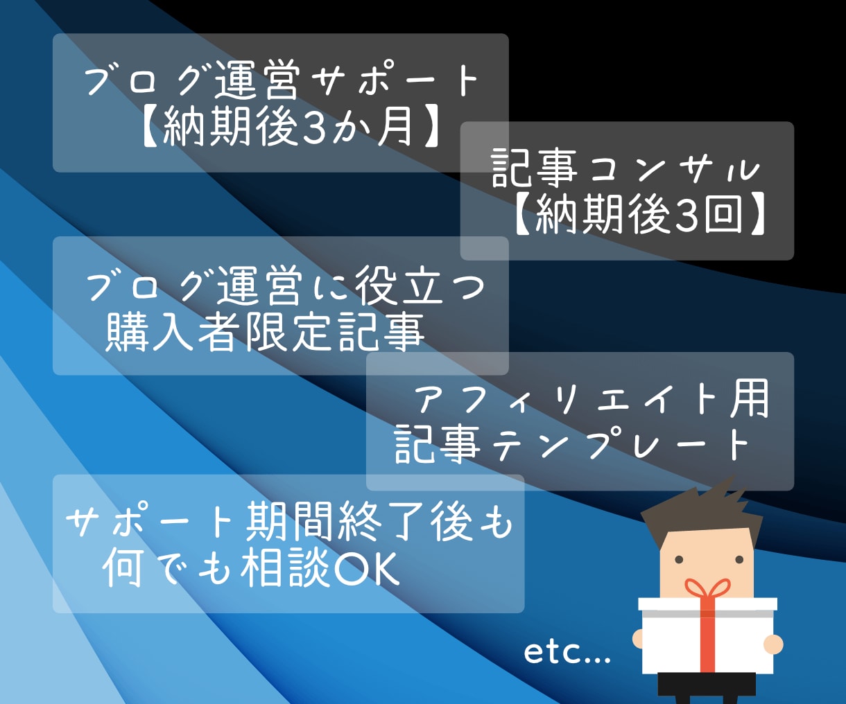 副業、始めませんか？ワードプレスでブログを作ります 初心者も安心★納品後も「現役ブロガー」が相談・徹底サポート！ イメージ4
