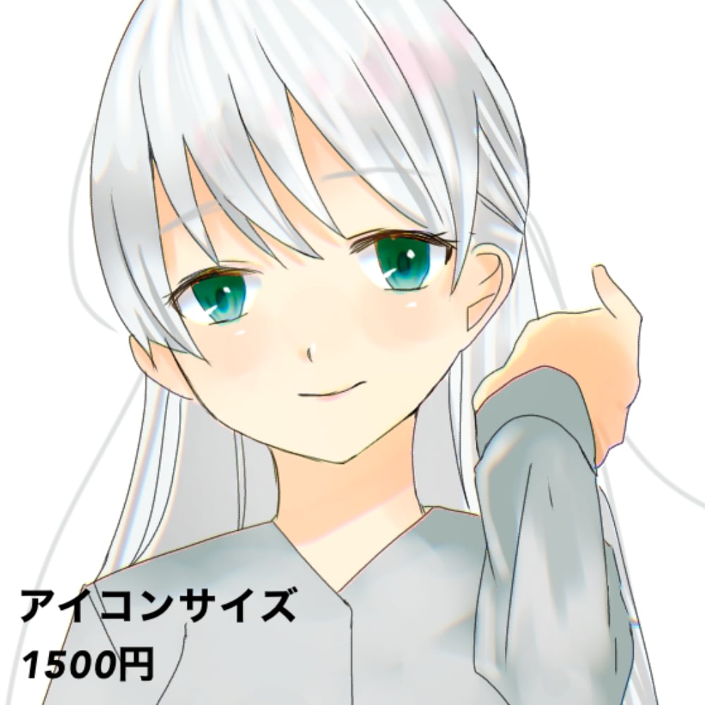 かわいいアイコン、ヘッダー、サムネイル描きます 可愛い女の子のイラストが得意です♪ イメージ1