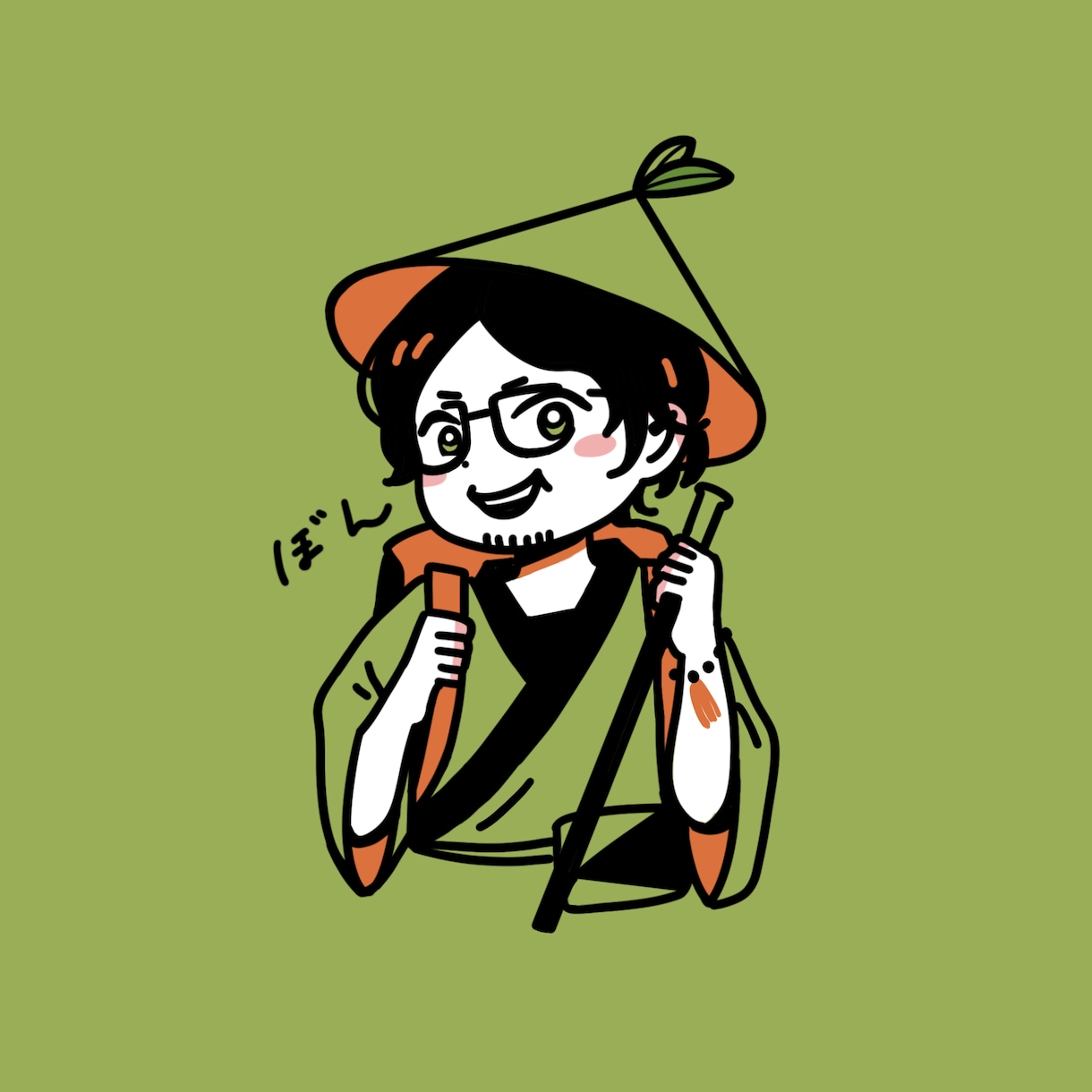 親しみやすい・かわいいタッチの似顔絵作成します SNSのアイコンとして使いやすいタッチの似顔絵です！ イメージ8