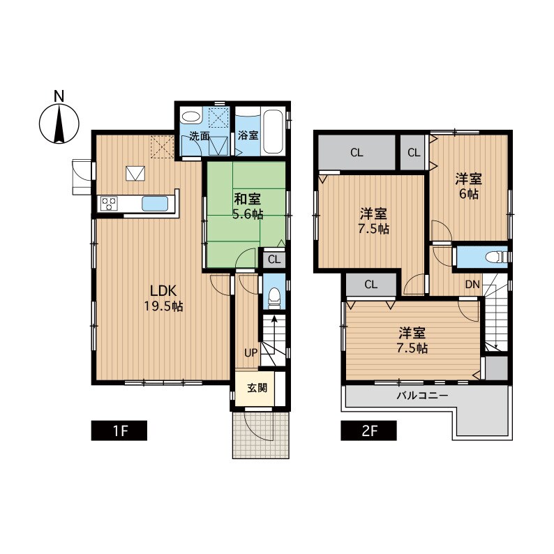 不動産広告用! 間取図を作成いたします CADで正確な間取図を作成も可能！ イメージ4