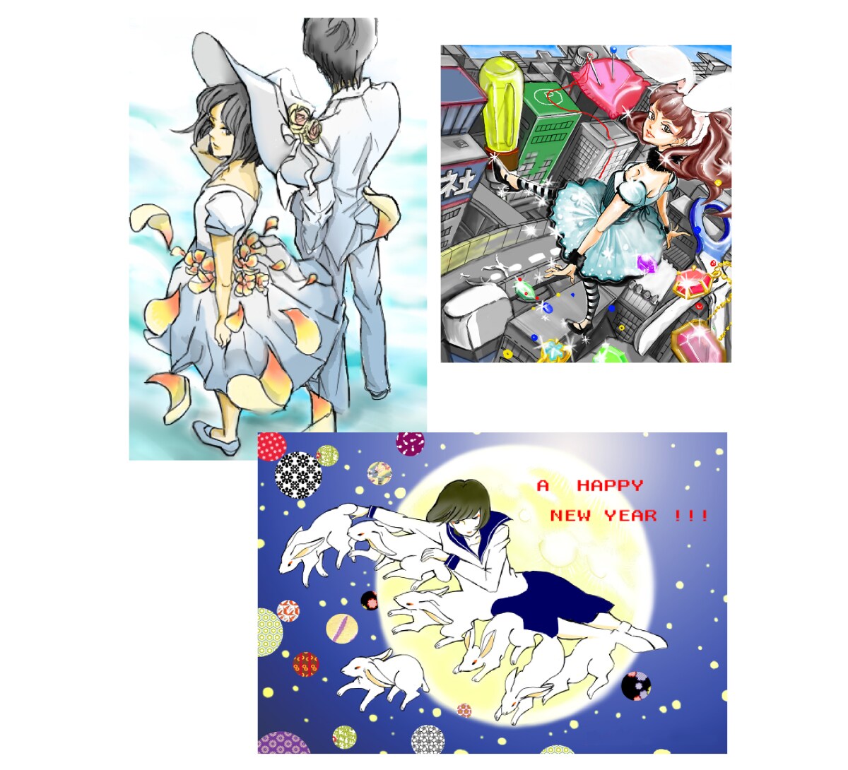 デジタルでイラストを作成します snsアイコン、webでも紙媒体などのイラストを作成します。 イメージ2