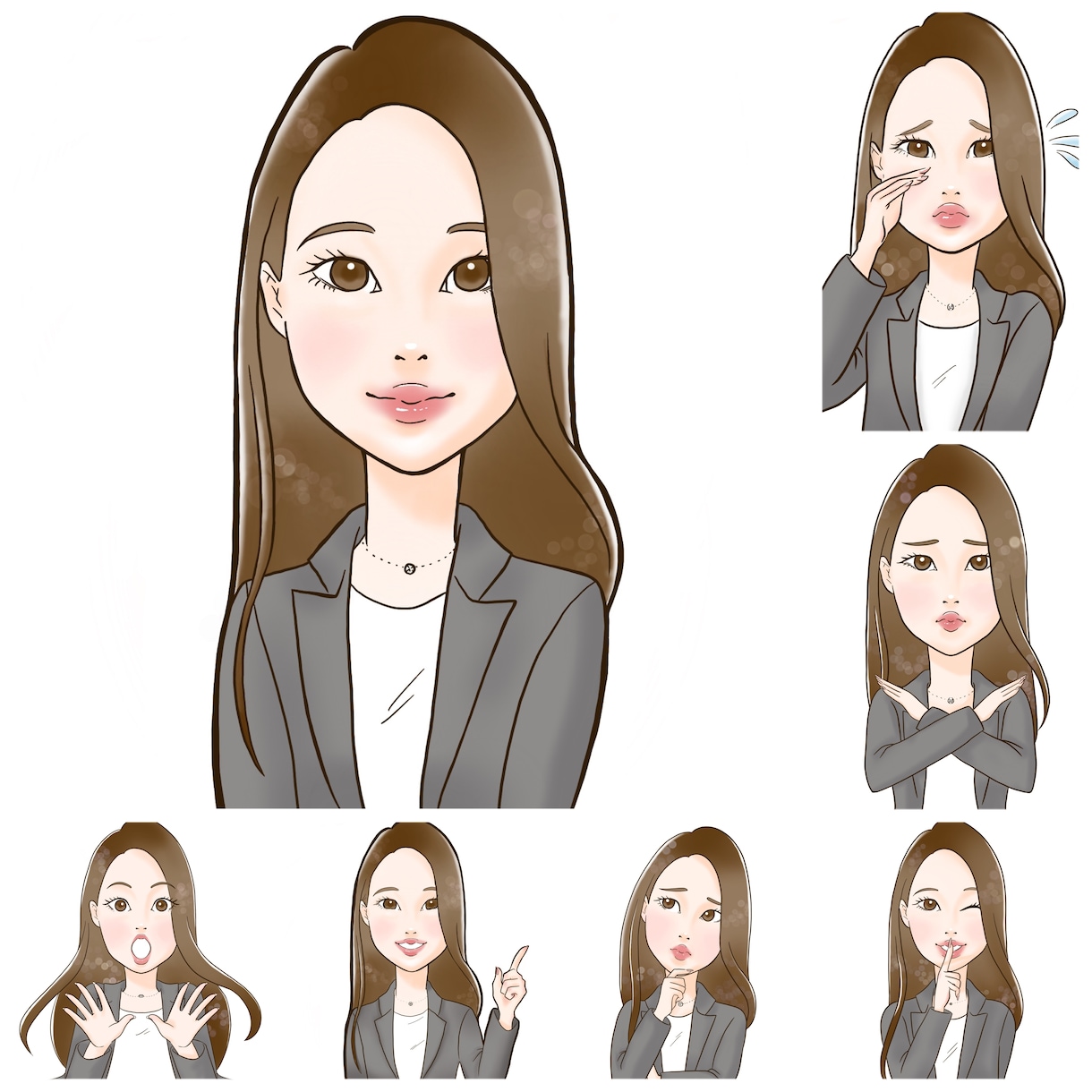 SNS向けイラストをお描きします SNS用に使えるイラストです。アイコンにも使えます。 イメージ1