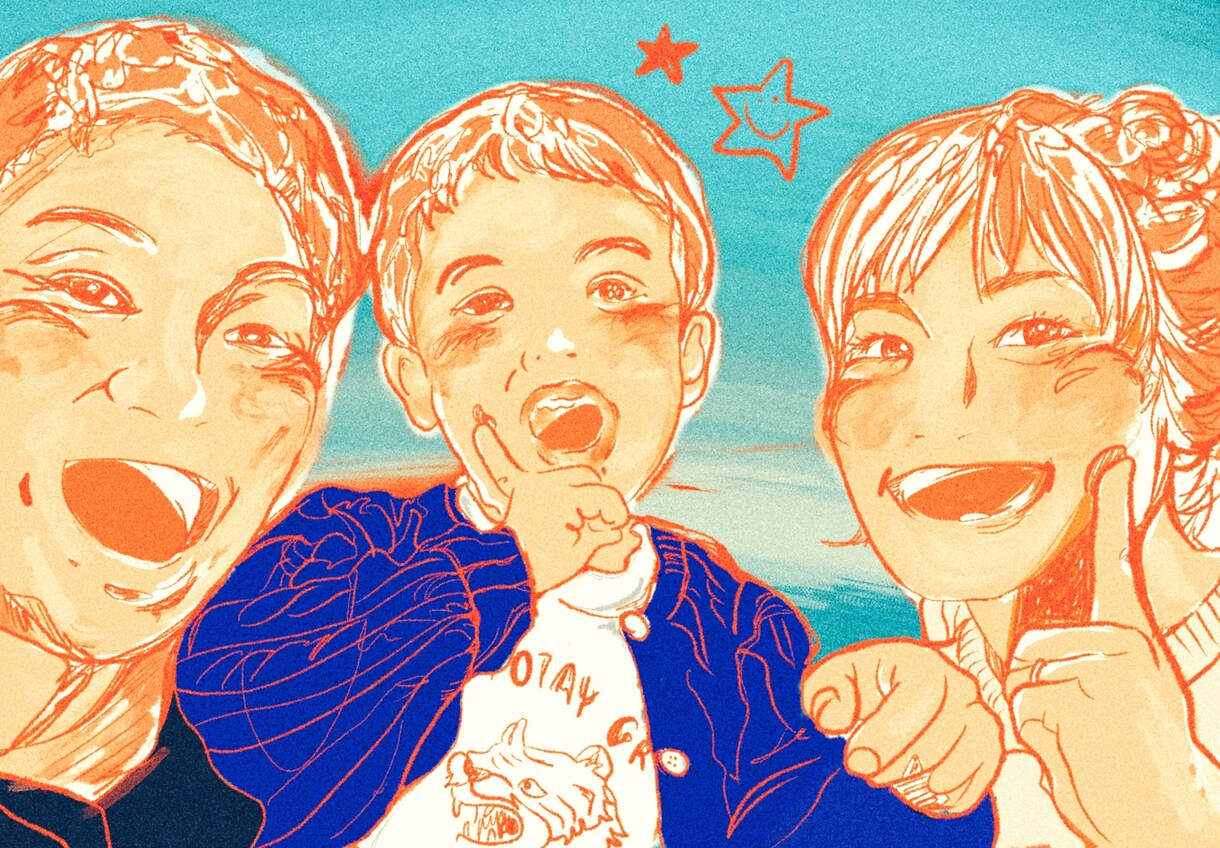写真とは一味違う◎オシャレな似顔絵描きます ◎お気に入り写真を元に◎簡単オーダーメイド◎プレゼントにも◎ イメージ6