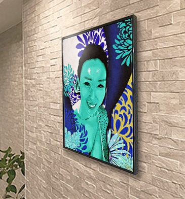 超似顔絵】ハイセンスなデジタル似顔絵提供します オシャレでクールでかっこいいデザイン！贈り物に人気！ イメージ5