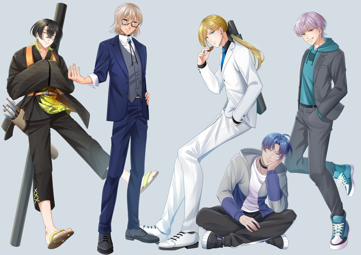 様々対応！理想のキャラクターをお仕立ていたします 顔から全身まで、老若男女問わず理想のキャラクターを作成します イメージ5