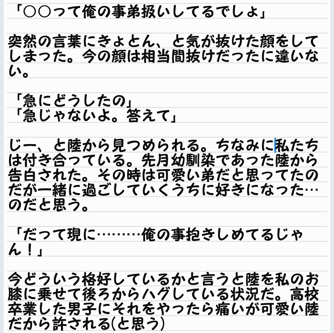 夢小説を書きます 自分の妄想を文字にしたいと思いませんか？ イメージ1