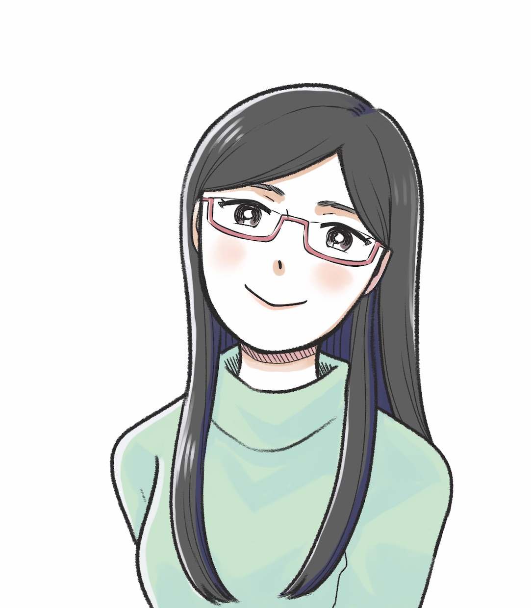 なんとなく似てる…くらいの似顔絵描きます ビジネスやSNS、プレゼントなどに！ イメージ1