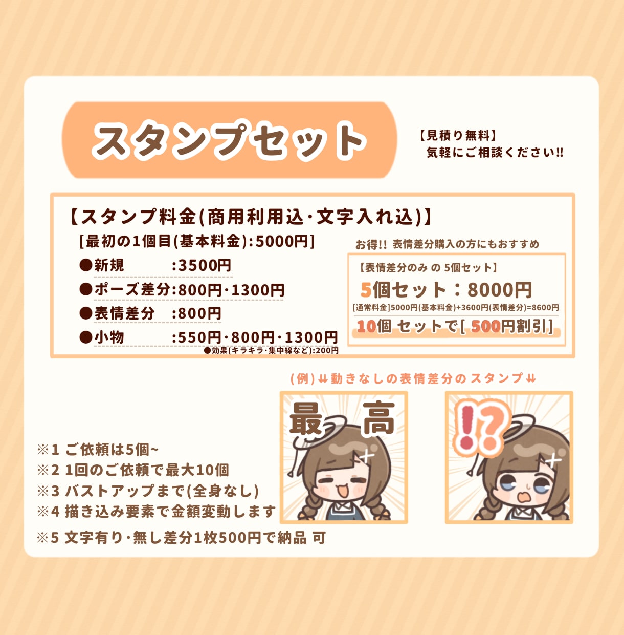 ゆるミニキャラ デフォルメ イラスト描きます ◎商用・似顔絵OK！SNSや配信活動！スタンプやグッズ化に！ イメージ5