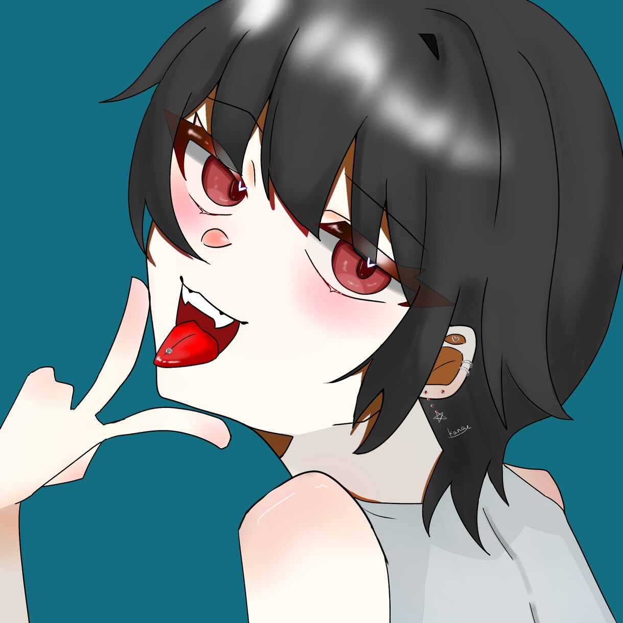 SNS等で使えるかっこ可愛いイラスト描きます 最短2日！商用利用〇な激カワイラスト描きます！ イメージ6