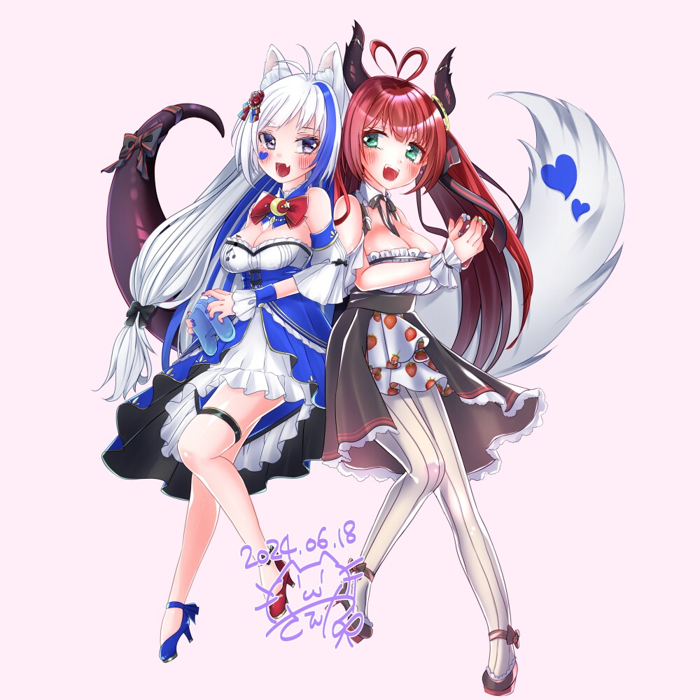 女の子を中心にSNS用アイコン・ヘッダー描きます 動画配信者さんや歌い手さんにオススメです！ イメージ6