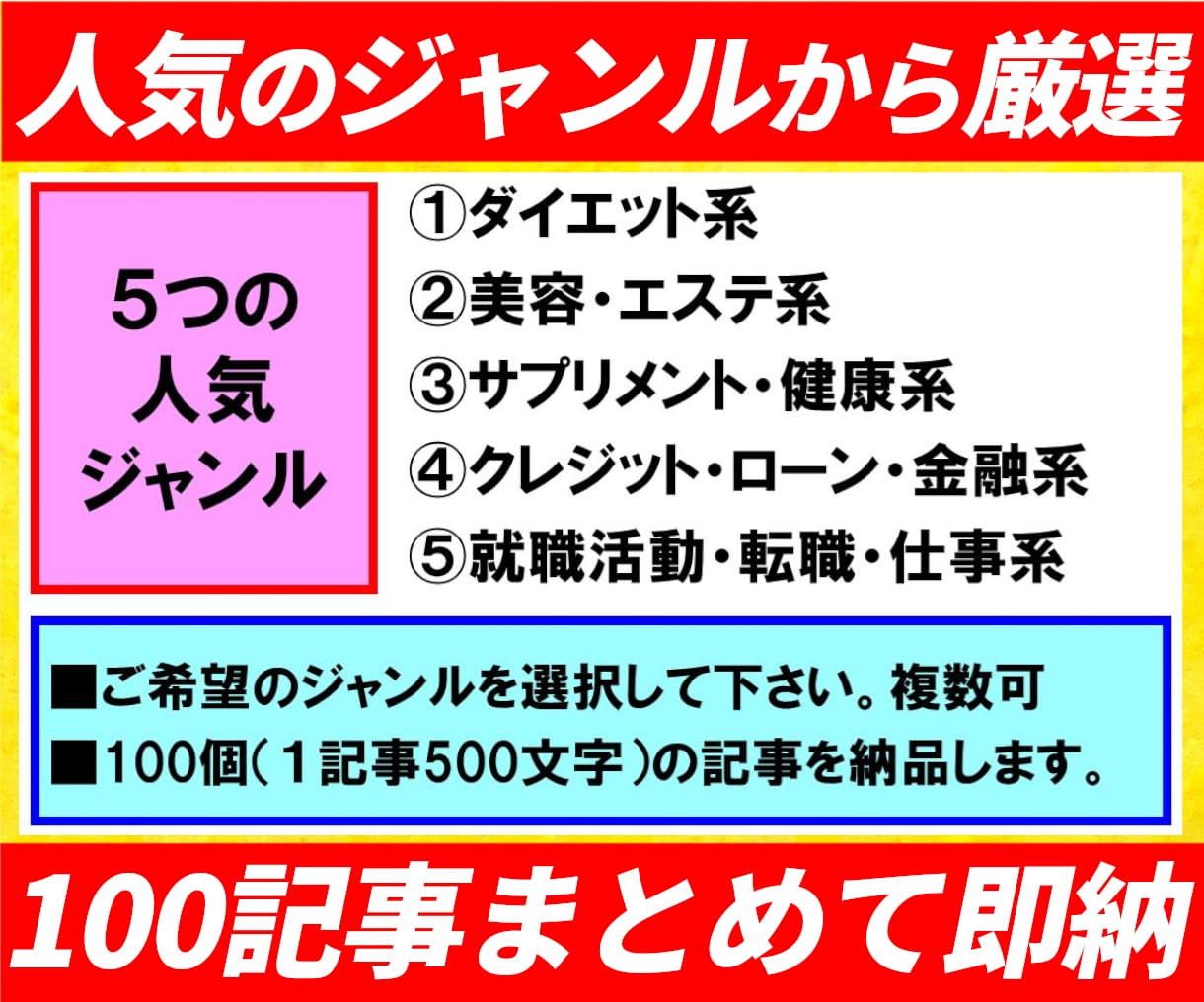 実績⭐1100❗️ＳＥＯブログ１００記事即納します ✅４大特典付⭐品質保証制度⭐リライト済・アフィリ・即納品 イメージ8