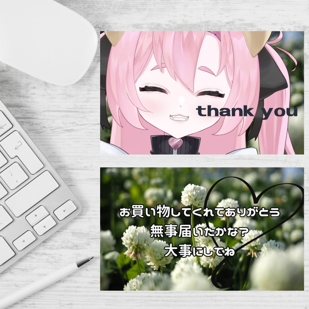 ポップでかわいいショップカード・名刺作ります クリエイターさん向け！物販・コミケなどで配りたい方へ イメージ4