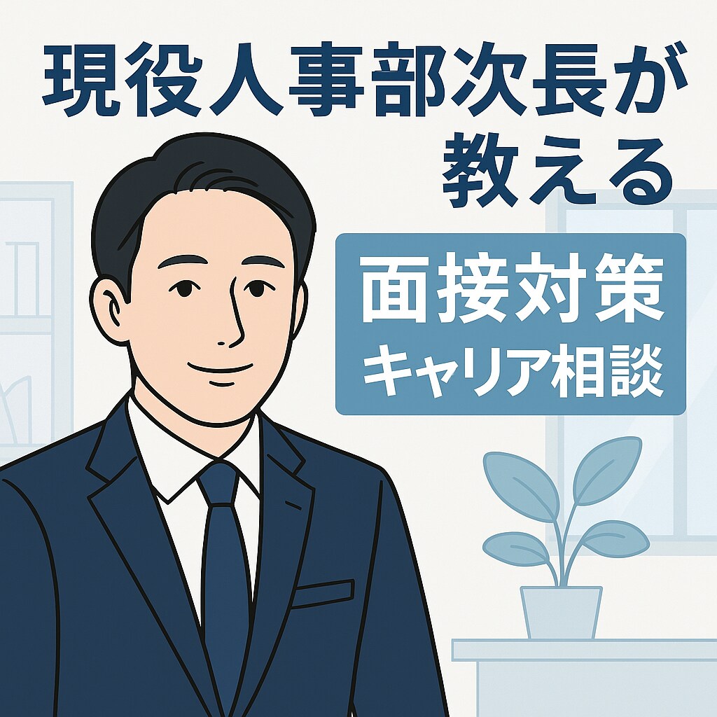 現役人事部次長が企業目線でアドバイスします！ます 企業目線であなたの強みを引き出し、内定率をアップさせます イメージ1