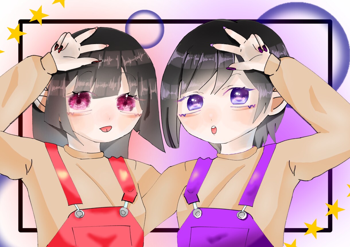 ディフォルメからアニメ風絵柄まで何でも描きます 自分だけのアイコン、壁紙が欲しい方へ イメージ5