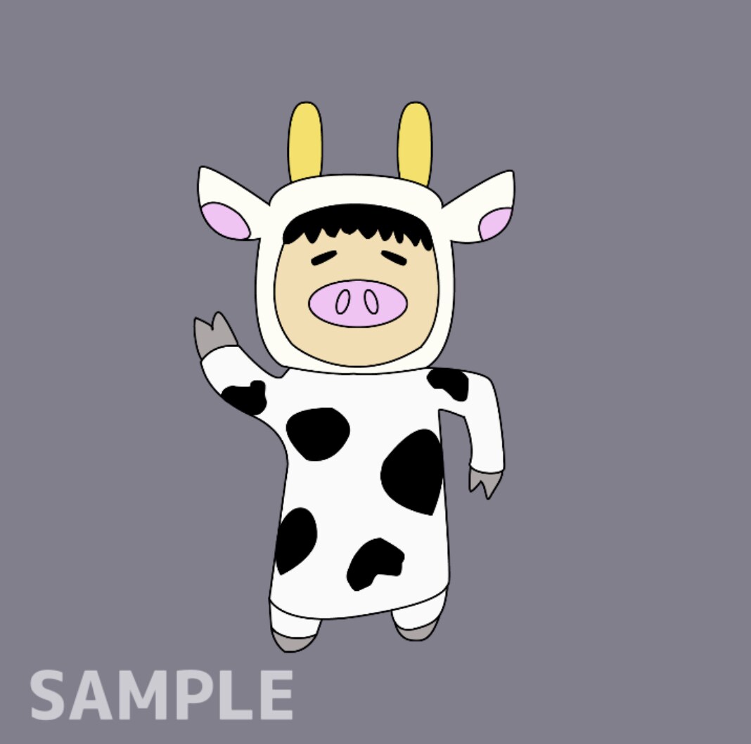 動物や人をゆるく、可愛く描きます あなたのゆるキャラを作りませんか？ イメージ2