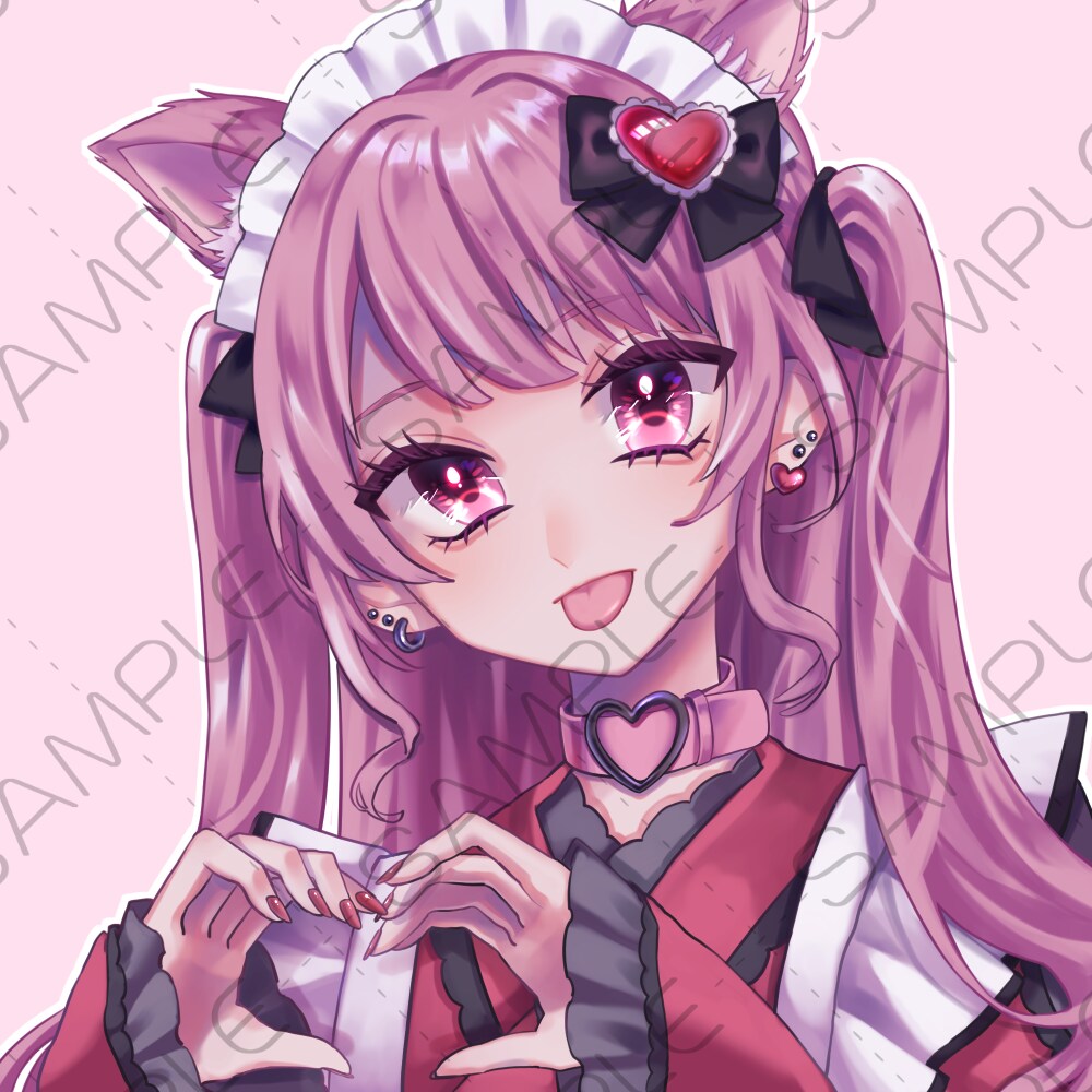 可愛いアイコン制作致します 可愛い衣装や小物、キラキラした瞳のキャラクターを描きます イメージ8