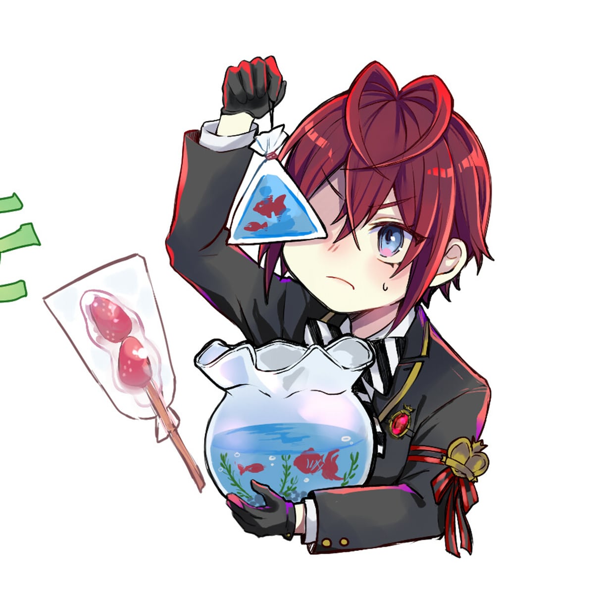 美麗なちびキャライラストを製作します 透明感のあるかわいいちびキャラが好みの方におすすめです。 イメージ4