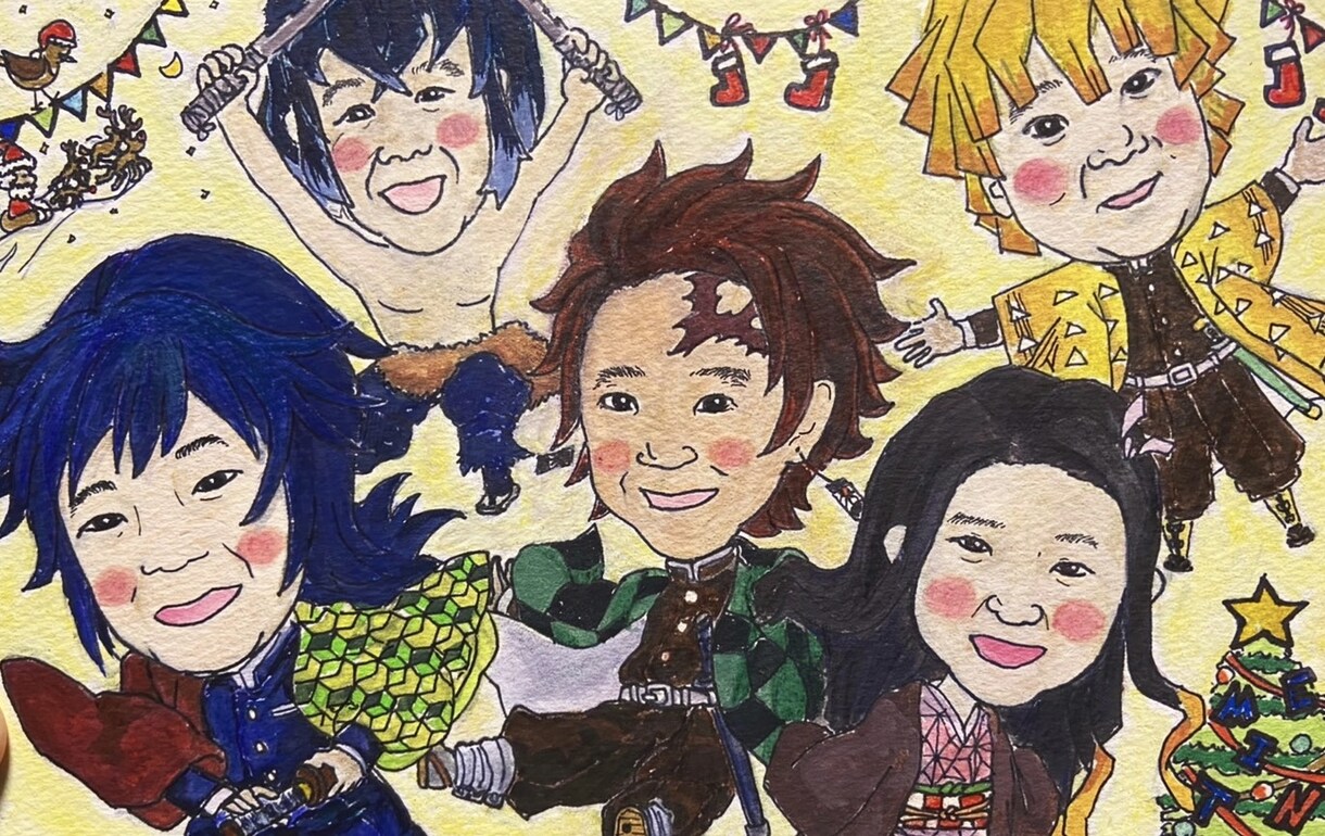 イラストの作成・相談役承ります お客様第一、手助け、幸せを共に感じ、目指すはwin×2！ イメージ1