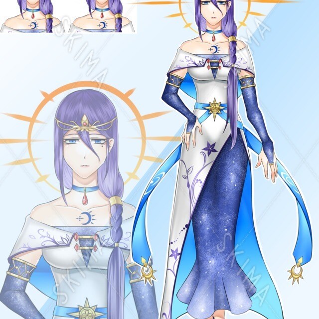 イラスト依頼お受けします 他サイトでの実績あります!  塗り絵柄寄せ等もできます イメージ3