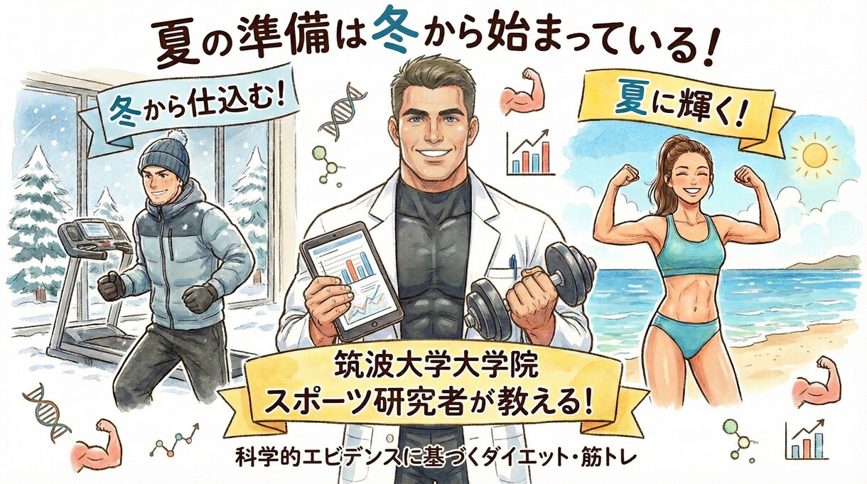 モテる体作りお手伝いします 筑波大大学院生が教える科学に基づく体づくり（お電話） イメージ1