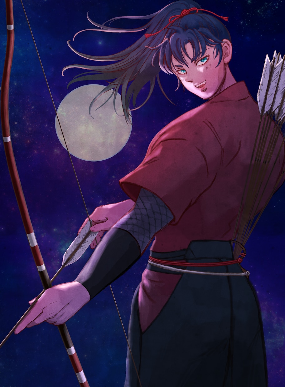 ご希望のイメージを丁寧に描きます 特別価格で◆軍装◆和装◆雰囲気のある絵作りが得意です イメージ3