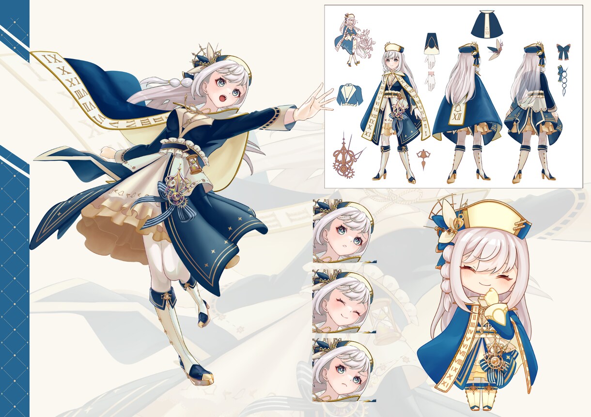 VTuber   IRIAMの立ち絵を描きます 理想のキャラクター作りをお手伝いします！ イメージ5