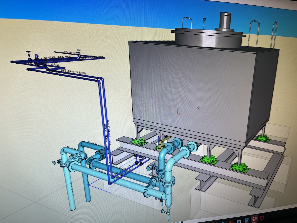 Tfasにて3Dデータ作成致します 2Dを3D化させて納まりのご検討用やプレゼン用資料に イメージ1