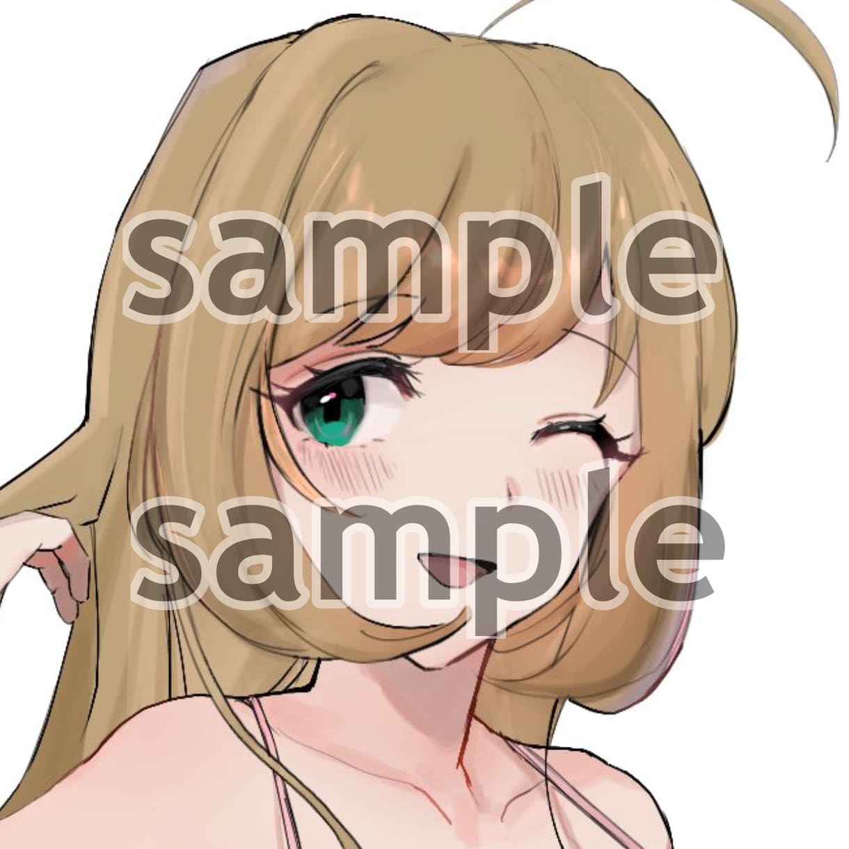 アイコン・イラストお描きいたします SNSやペアアイコンに　思い通りのデザインでお描きします イメージ1