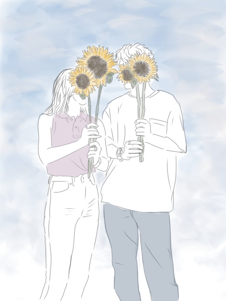 お気に入りの写真をイラストにします 全て指描き！指描きならではのイラストを2児のママが制作！ イメージ2